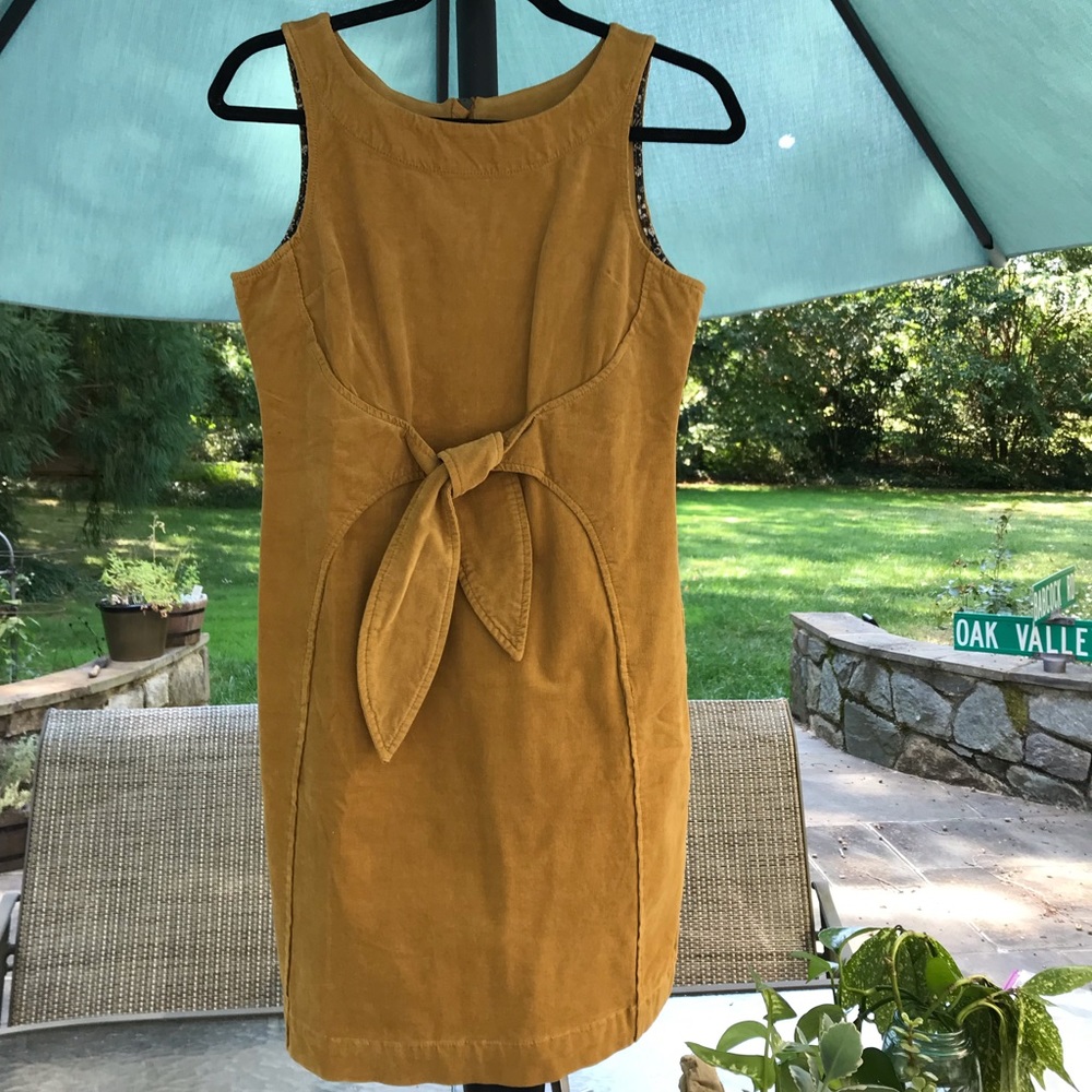 NWT Anthropologie Holding Horses Corduroy Dress - Picture 3 of 10